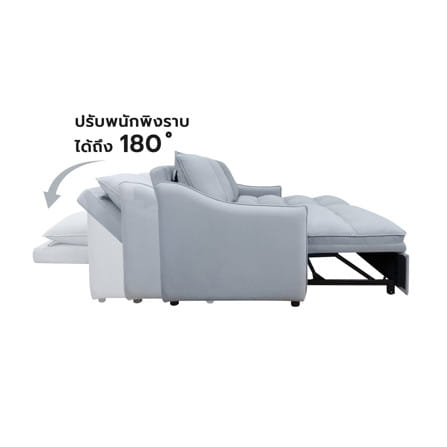 โซฟาเข้ามุมขวา FURDINI MARCEL PET FRIENDLY สีเทา