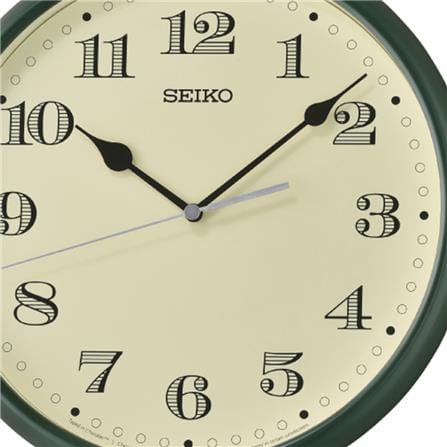 นาฬิกาแขวน SEIKO CLOCKS QXA796M 11 นิ้ว สีเขียว_1