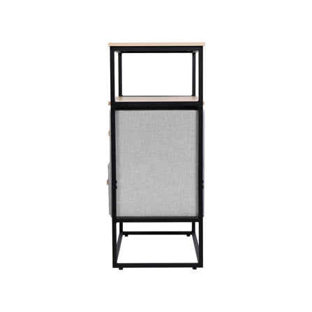 ชั้นลิ้นชักผ้า 2 ชั้น STACKO DIMI 60X34X80.8 ซม. สีเทา_3