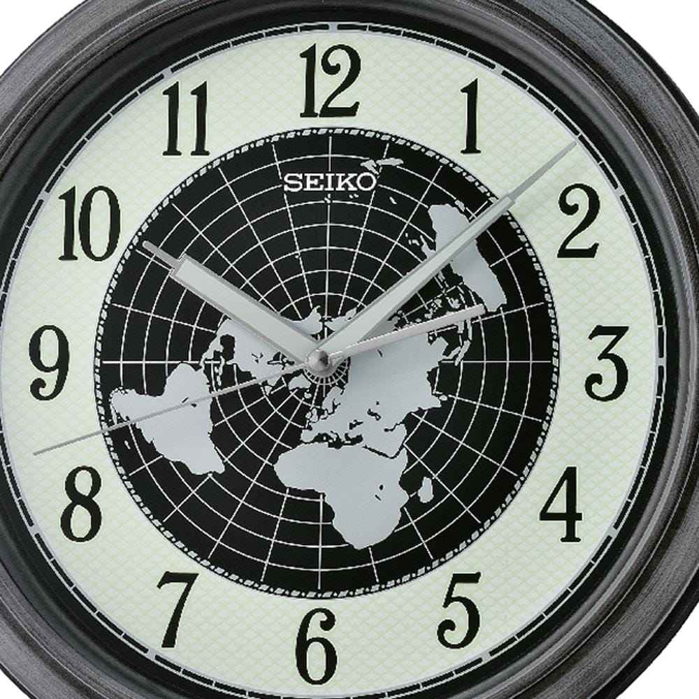 นาฬิกาแขวน SEIKO CLOCKS QXA825S 12.5 นิ้ว สีดำ