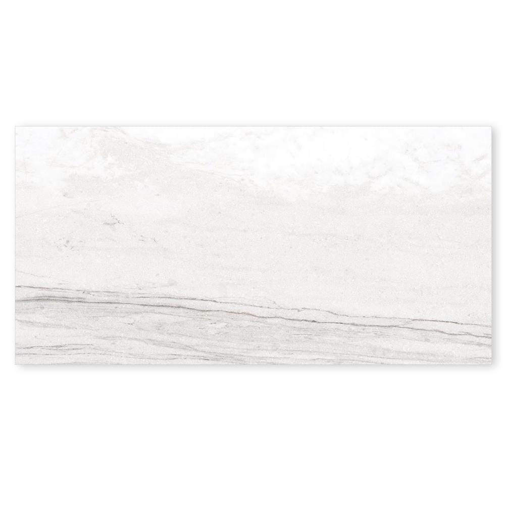 กระเบื้องพื้นพอร์ซเลน 60x120 ซม. COTTO อเรนโซ่ บลองโค ขาว PM 1.44 ตร.ม.