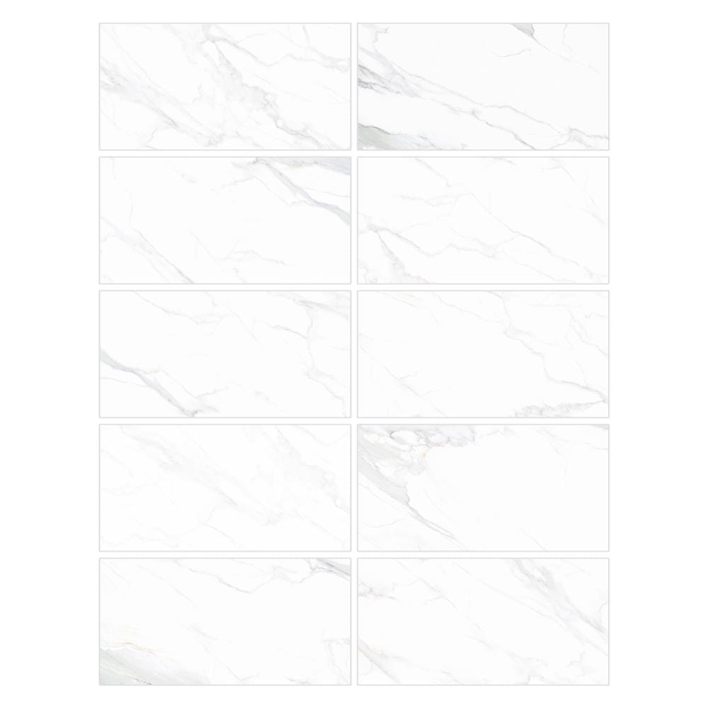 กระเบื้องพื้นพอร์ซเลน 60x120 ซม. COTTO คาลาคัตคลาสสิคโก้ ขาว PM 1.44 ตร.ม.