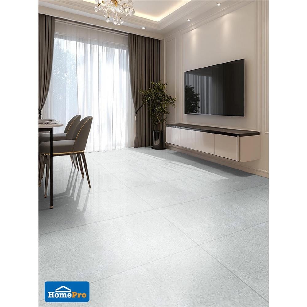 กระเบื้องพื้นพอร์ซเลน 60x120 ซม. TARA ดาวโกน่า ขาว A 1.44 ตร.ม.
