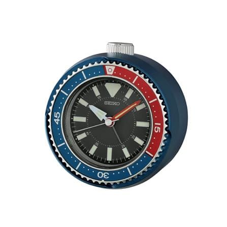 นาฬิกาปลุก SEIKO CLOCKS QHE207L 4X3.8 นิ้ว สีน้ำเงินเข้ม_0