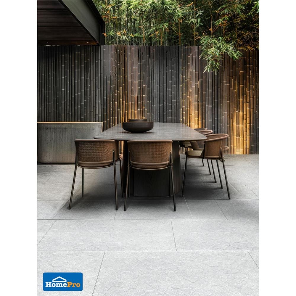 กระเบื้องพื้นพอร์ซเลน 60x120 ซม. TARA เดอตี้ ขาว A 1.44 ตร.ม.