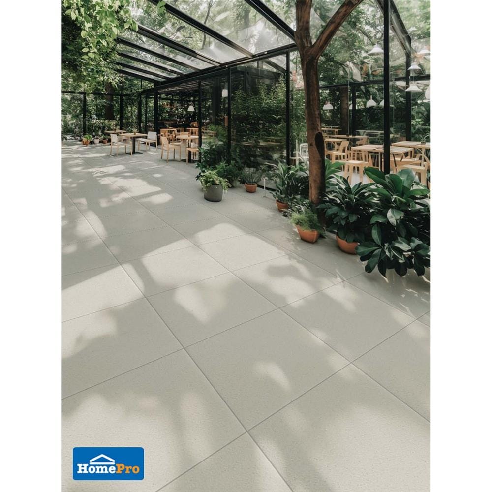 กระเบื้องพื้นพอร์ซเลน 60x60 ซม. COTTO ESPANA เมเทออร์ บลังโก้ 85ME45R ขาว PM 1.44 ตร.ม.