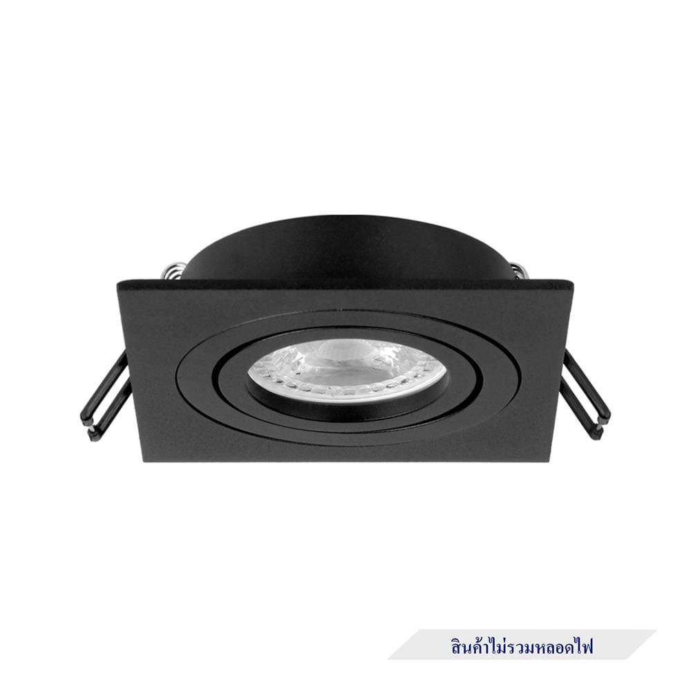 ดาวน์ไลท์ LUMAX HG 24-05123 3.6 นิ้ว สีดำ เหลี่ยม