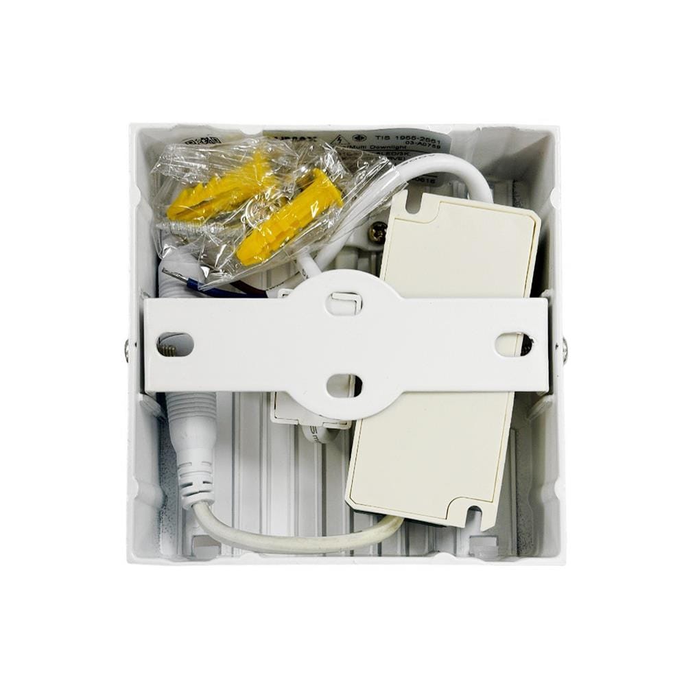 ดาวน์ไลท์ LED LUMAX 03-A0759 3.5 นิ้ว 6 วัตต์ DAYLIGHT/COOL WHITE/WARM WHITE สีขาว