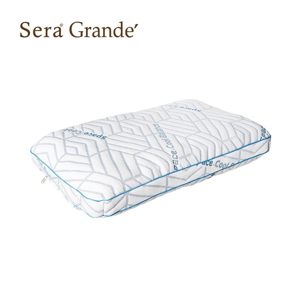 หมอนสุขภาพ เมมโมรี่โฟม SERA GRANDE COOL BALANCE 13.5x22 นิ้ว สีขาว