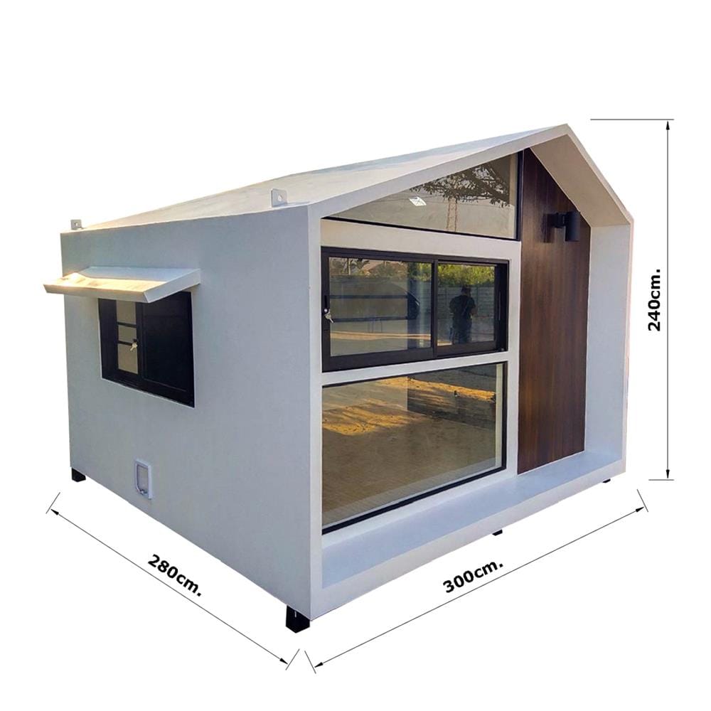 บ้านกระต่าย T.C. DOGHOUSE 11 NORDIC 280x300x240 ซม.