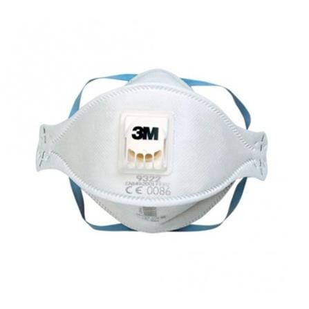 หน้ากากกันฝุ่นฟูมโลหะมีวาล์ว 3M 9322A+_2