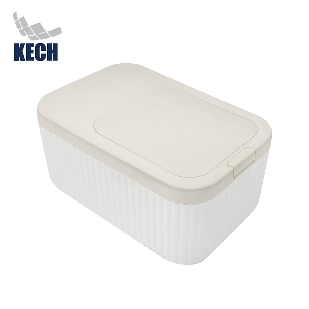 ถังข้าวสารฝากด KECH PUSH FLAT 5 กก. สีขาว/ครีม_1