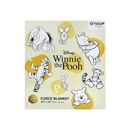 ผ้าห่ม TULIP POOH 40X60 นิ้ว 02106-TFG15_2