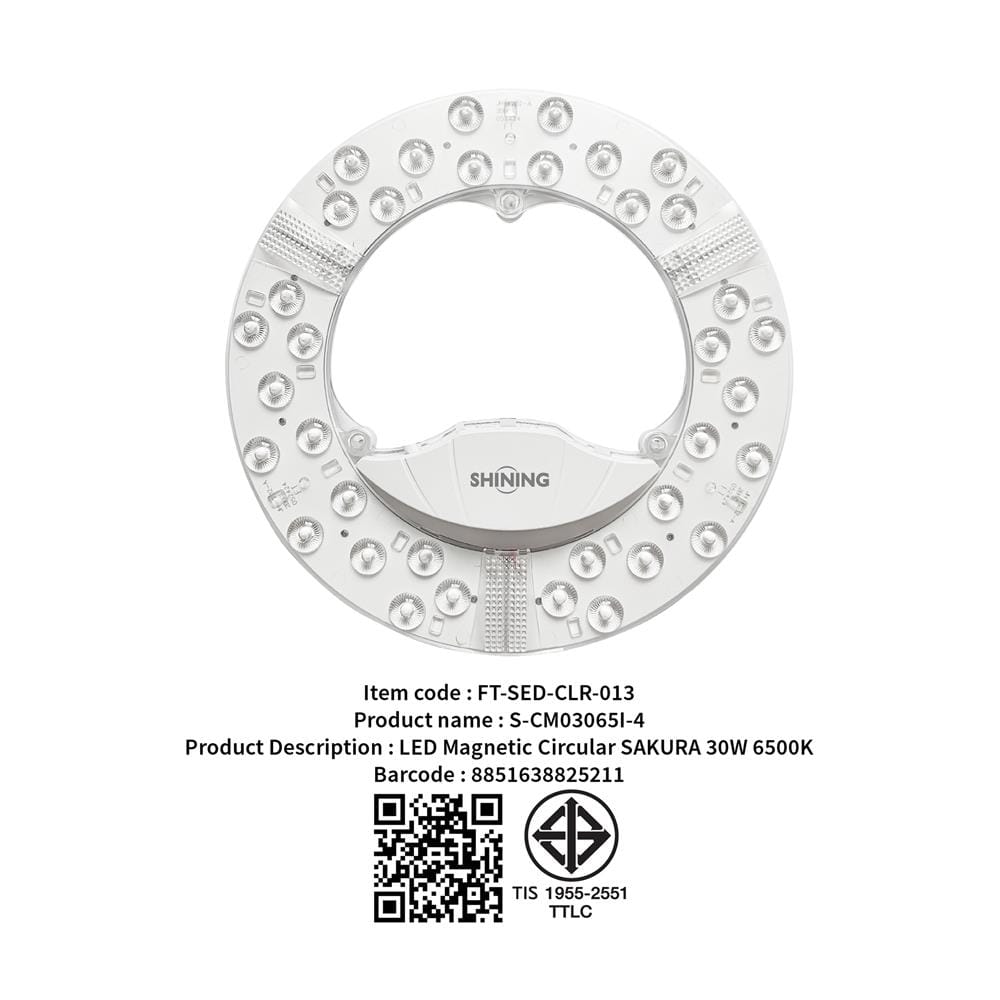 หลอด LED SHINING MAGNET SAKURA 30 วัตต์ DAYLIGHT