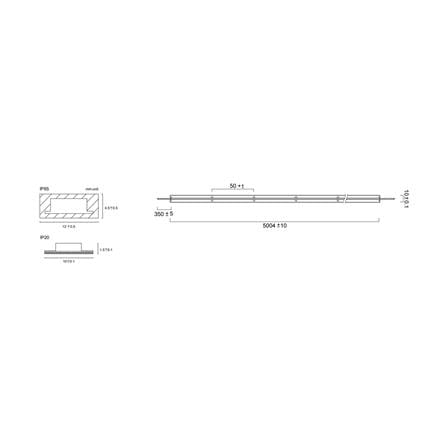 ไฟเส้น LED L&E 16-05928 12 วัตต์ 3 เมตร WARM WHITE_6