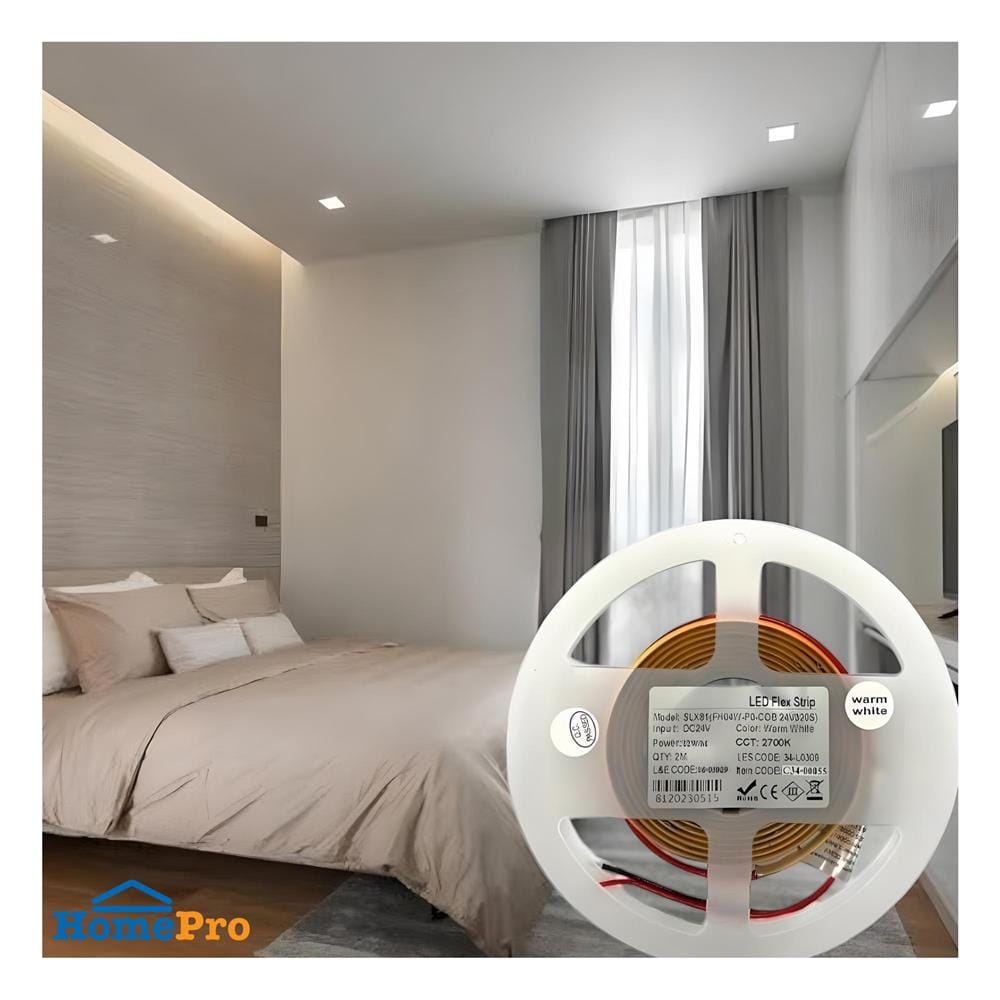 ไฟเส้น LED L&E 16-05929 12 วัตต์ 2 เมตร WARM WHITE