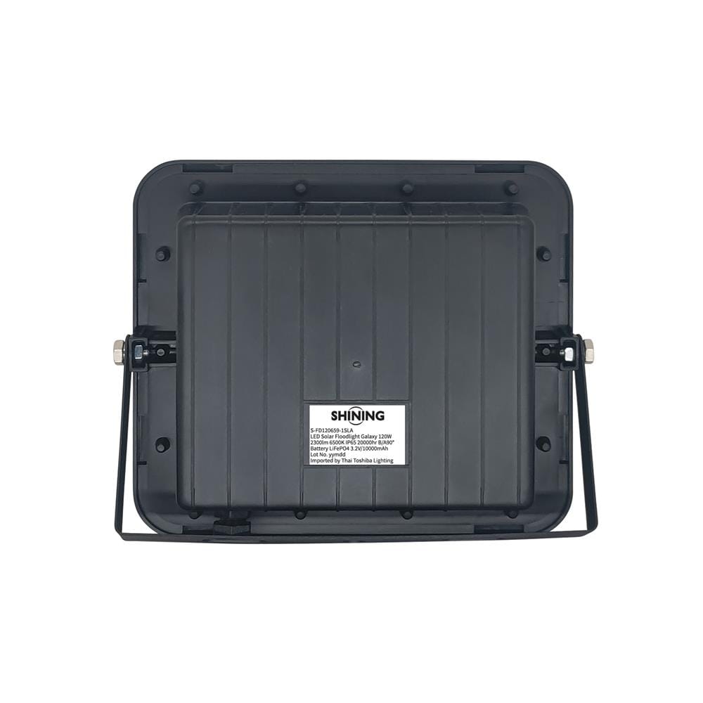 สปอตไลท์ SOLAR SHINING GALAXY 120 วัตต์ DAYLIGHT สีดำ