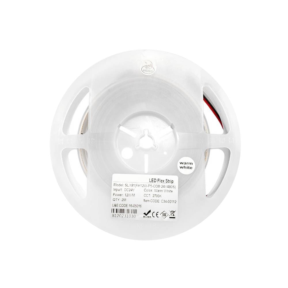ไฟเส้น LED L&E 16-05016 12 วัตต์ 2 เมตร WARM WHITE