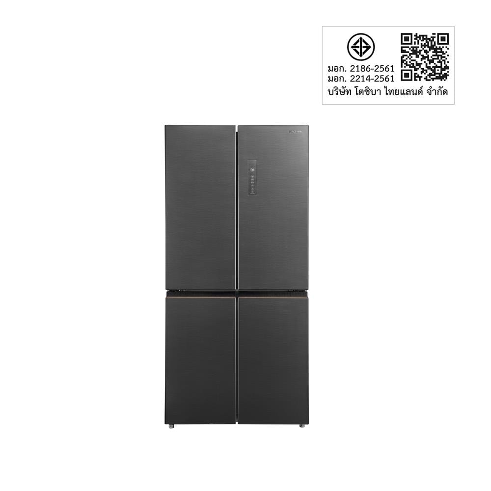 ตู้เย็น MULTI DOOR TOSHIBA GR-RF611WI-PMTH(60) 16.7 คิว สีเทาเข้ม อินเวอร์เตอร์