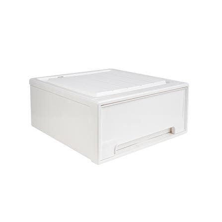 กล่องลิ้นชัก STACKO NETA SIZE M 45X44X22.6 ซม. สีขาว_2