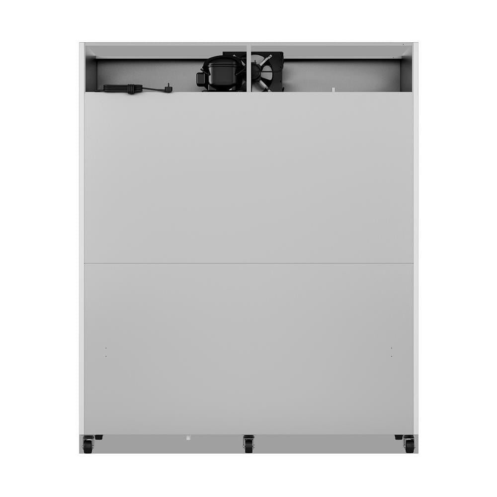 ตู้เครื่องดื่ม 3 ประตู SANDEN SMI-1200 41 คิว สีขาว