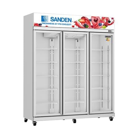 ตู้เครื่องดื่ม 3 ประตู SANDEN SMI-1200 41 คิว สีขาว_2