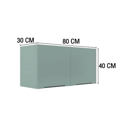 ตู้แขวนคู่ MJ DOT 80x40 ซม. สี SEA SALT_5