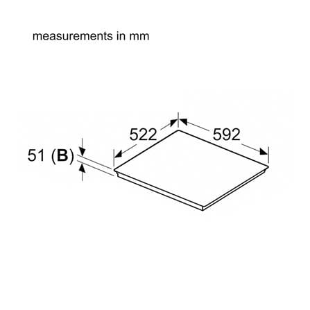 เตาฝังอินดักชั่น BOSCH PUG611AA5D 60 ซม._3