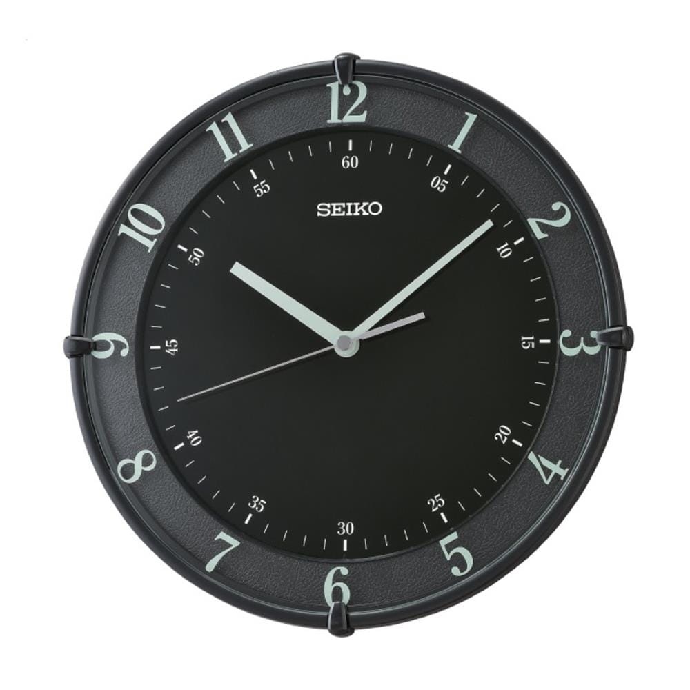 นาฬิกาแขวน SEIKO CLOCKS QXA805K 12 นิ้ว สีดำ