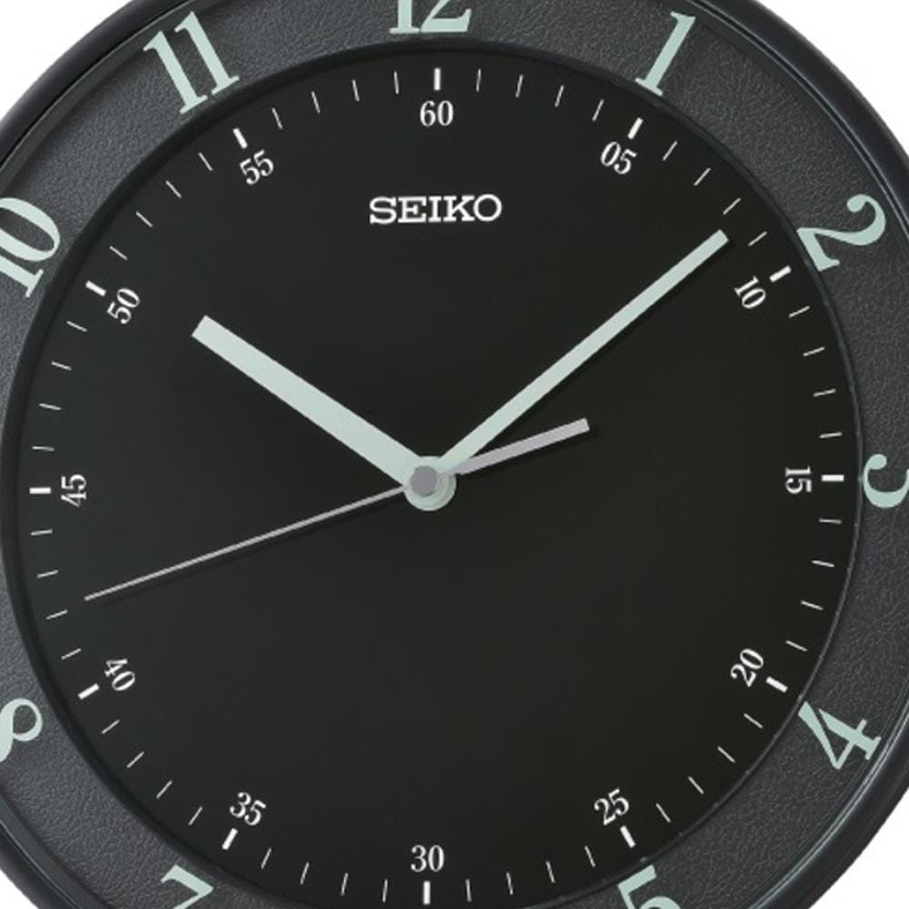 นาฬิกาแขวน SEIKO CLOCKS QXA805K 12 นิ้ว สีดำ