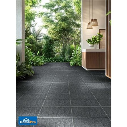 กระเบื้องพื้นพอร์ซเลน 30x60 ซม. COTTO ESPANA เมเทออร์ แอนตราซิต้า R11 ดำ 1.08 ตร.ม._2