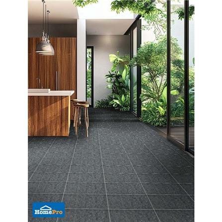 กระเบื้องพื้นพอร์ซเลน 30x60 ซม. COTTO ESPANA เมเทออร์ แอนตราซิต้า R11 ดำ 1.08 ตร.ม._3