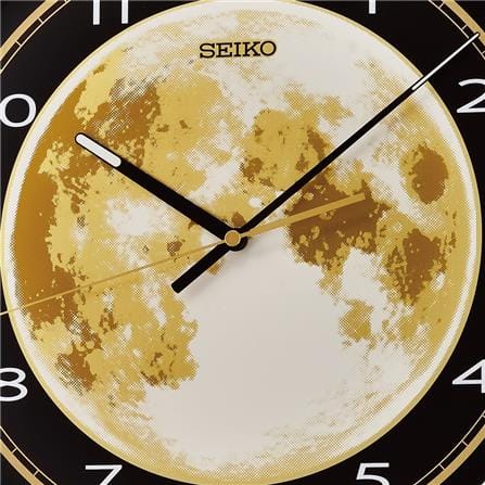 นาฬิกาแขวน SEIKO CLOCKS QXA831G 15.7 นิ้ว สีทอง_2