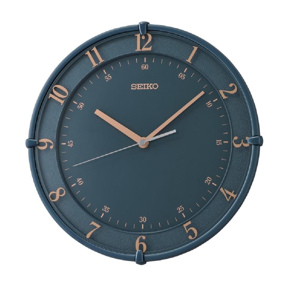 นาฬิกาแขวน SEIKO CLOCKS QXA805L 12 นิ้ว สีน้ำเงิน
