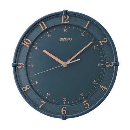 นาฬิกาแขวน SEIKO CLOCKS QXA805L 12 นิ้ว สีน้ำเงิน_0