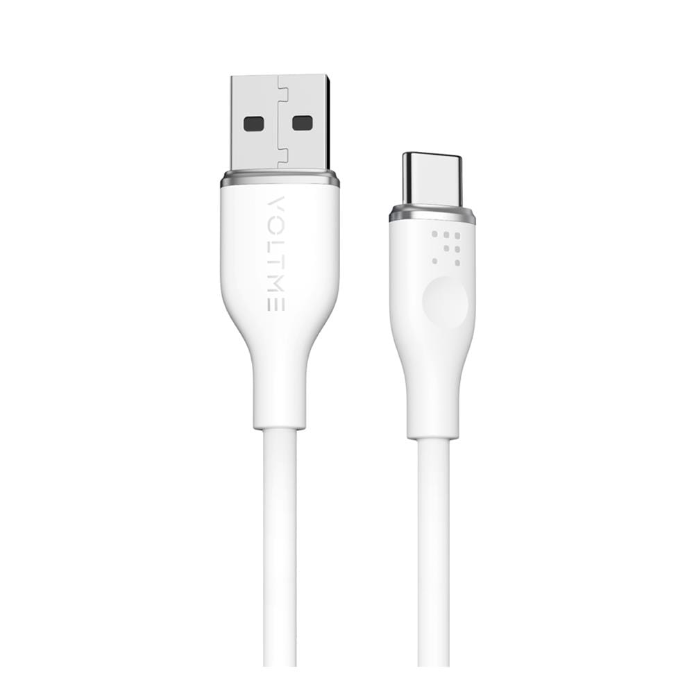 สายชาร์จ USB-A TO USB-C VOLTME C2001 1 เมตร สีขาว