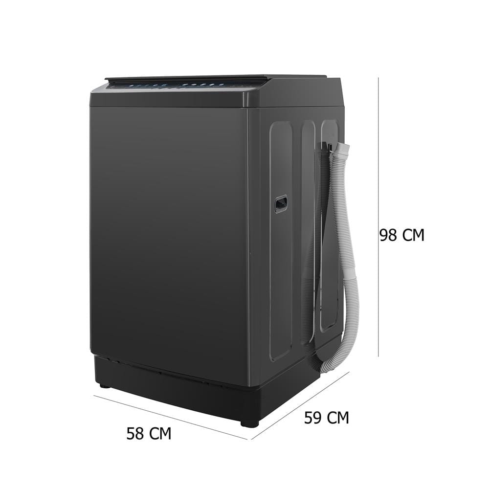 เครื่องซักผ้าฝาบน HISENSE WTJH1413UB 14 กก. 660 RPM สีดำ
