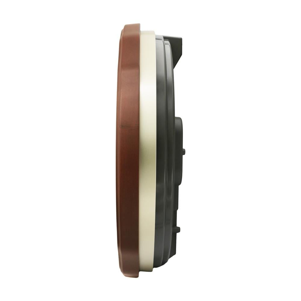 นาฬิกาแขวน SEIKO CLOCKS QXM604B 19X16 นิ้ว สีน้ำตาล