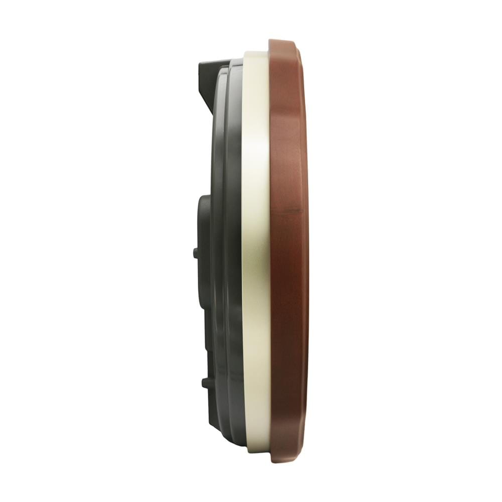 นาฬิกาแขวน SEIKO CLOCKS QXM604B 19X16 นิ้ว สีน้ำตาล