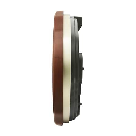 นาฬิกาแขวน SEIKO CLOCKS QXM604B 19X16 นิ้ว สีน้ำตาล_2