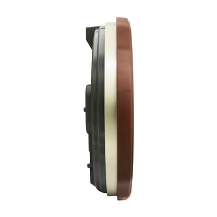 นาฬิกาแขวน SEIKO CLOCKS QXM604B 19X16 นิ้ว สีน้ำตาล_3