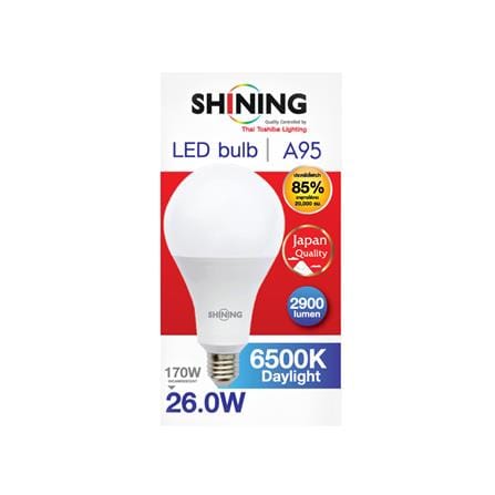 หลอด LED SHINING A95 26 วัตต์ DAYLIGHT E27_2