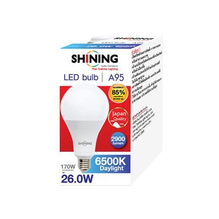 หลอด LED SHINING A95 26 วัตต์ DAYLIGHT E27_6