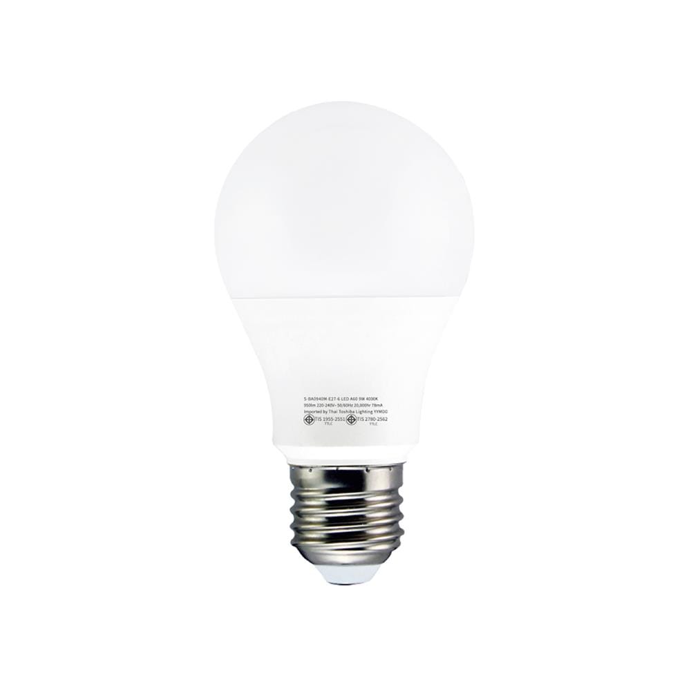 หลอด LED SHINING A60 9 วัตต์ COOL WHITE E27