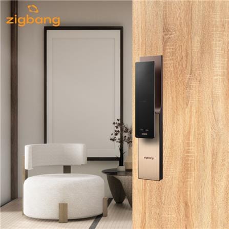 กลอนประตูดิจิตอล ZIGBANG SHP-P52 สีดำ_3