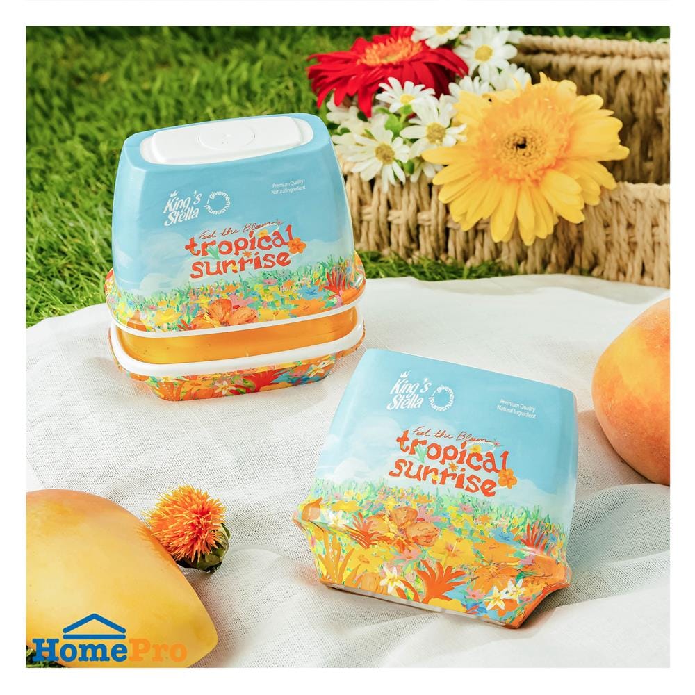 เจลปรับอากาศ KING STELLA 180 กรัม TROPICAL SUNRISE