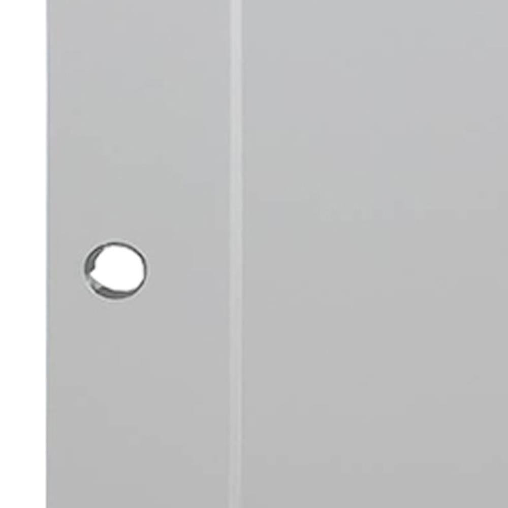 ประตูห้องน้ำ UPVC เจาะลูกบิด AZLE BN01-1A 70x200 ซม.สี LIGHT GREY