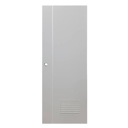 ประตูห้องน้ำ UPVC เจาะลูกบิด AZLE BN01-1A 70x200 ซม.สี LIGHT GREY_0