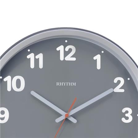 นาฬิกาแขวน RHYTHM CMG617NR08 14 นิ้ว สีเทา_1
