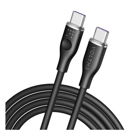 สายชาร์จ USB-C TO USB-C VOLTME C2032 1 เมตร สีดำ_1